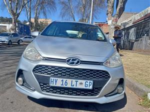 2018 HYUNDAI I10 GRAND 1.2 MANUAL Petrol SILVER, 100000KMS, SERVICE BOOK
