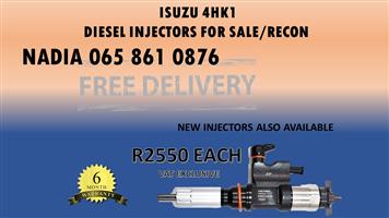 ISUZU 4HK1 DIESEL INJECTORS FOR SLAE OR RECON
