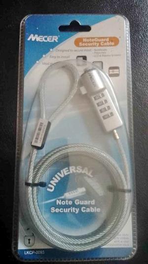 HEAVY DUTY SECURITY CABLE -(notebooks , Lcd & plasma Tv screens)