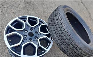 1x 20 inch Ford Ranger wldrack Evarest next gen wheel original mag rim 