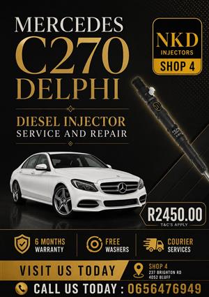 Injector_repair_For_Mercedez_Benz_C270_Delphi_Diesel_Injectors