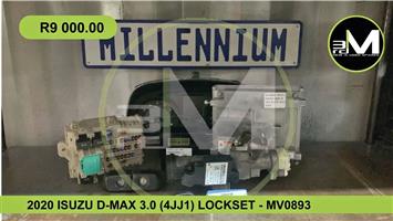 2020 ISUZU D-MAX 3.0 (4JJ1) LOCKSET - MV0893