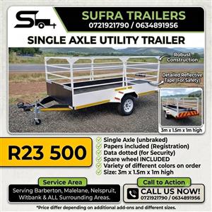 2026 New Utility Trailers On Order 