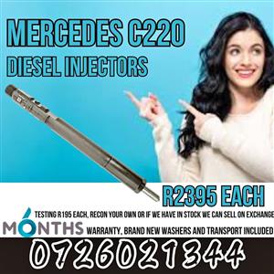 Mercedes C220 diesel injectors for sale