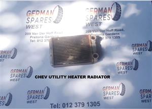 CHEV UTILITY HEATER RADIATOR FOR  SALE! 