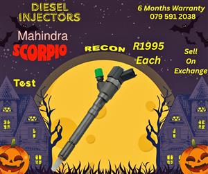 Scorpio diesel injectors