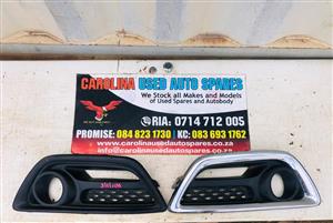 Renault Captur left and right side foglight cover (2013-2015)