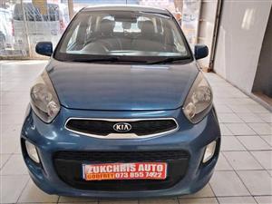 2016 KIA PICANTO 1.2 EX MANUAL PETROL 92.000KM BLUE COLOUR 