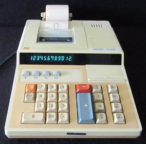 TA Adler 121PD R001 12-Digit Printing Calculator