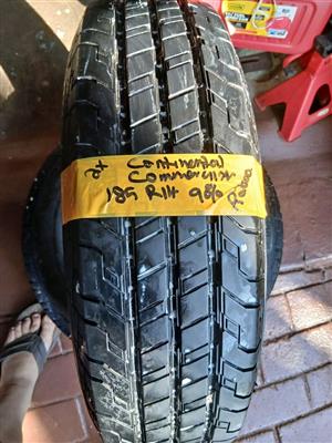 2x 14 bakkie continental