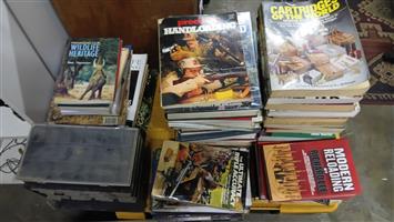 Secondhand books (Hunting, Gunsmithing, History, & Fishing)