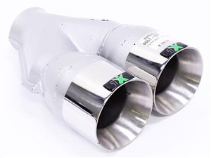 1X Racing Stainless Steel Tailpipe Bolt-17 90mm Twin