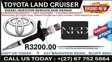 Toyota Land Cruiser(BRAND NEW) Diesel Injectors