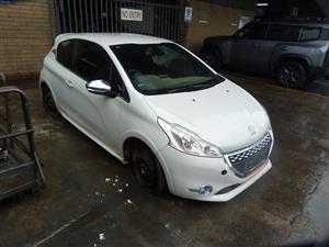 Peugeot 208 GTi 1.6T Petrol Manual White - 2014  SPARESBOYZ STRIPPING FOR SPARES
