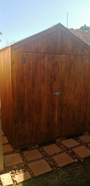 Wendy houses, log cabins and knotty pine, tool sheds, guard huts, custom-made 