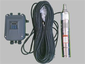Solar borehole pump complete kit no 2 with 65m cable and control box depth 100 m