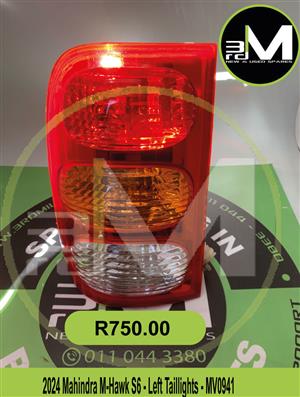 Tail lights-Left - Mahindra M-hawk S6
