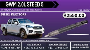 GWM 2.0L STEED 5 Diesel Injectors 