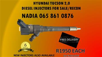 HYUNDAI TUCSON 2.0 DIESEL INJECTORS FOR SALE - RENEW