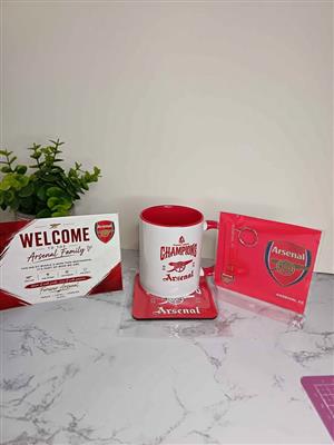 Arsenal Themed Fan Gift Mug Set