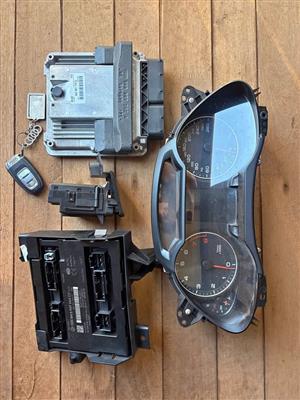 AUDI A4 CDN 2L automatic lockset Ecu set plug and play unit