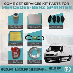 Get service kit parts for Mercedes-Benz Sprinter