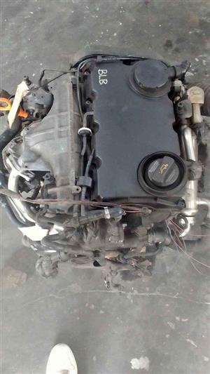 VW /AUDI BLB 2.0L TDI COMPLETE ENGINE FOR SALE