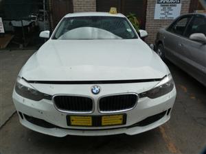 BMW 320i F30 2.0 Petrol Manual N20 White - 2013 SPARESBOYZ STRIPPING FOR SPARES