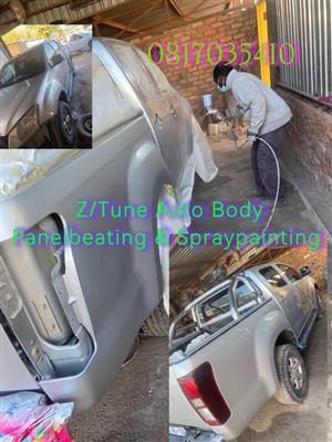 Panelbeating & spraypainting