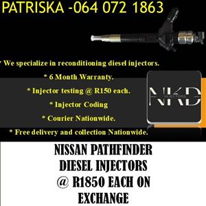 NISSAN PATHFINDER DIESEL INJECTORS FOR SALE