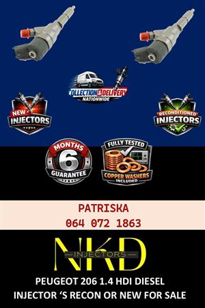 Trusted Diesel Injectors suppliers -Peugeot 206 1,4 DI 