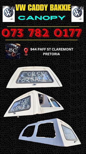 Vw Caddy bakkie Canopy