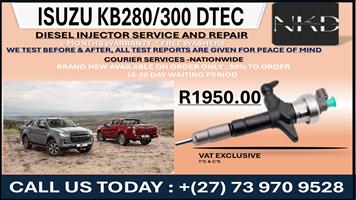 Isuzu KB280/300 DTEC Diesel Injectors 