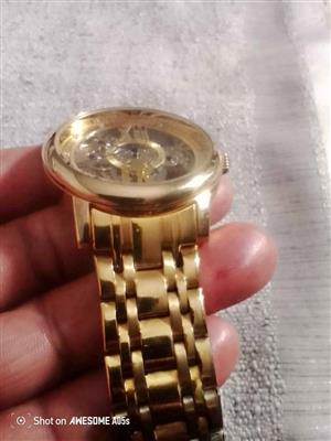 Mechanical Skeleton Success Way Watch