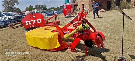 GRASS CUTTER AND MIN ROUND BALER