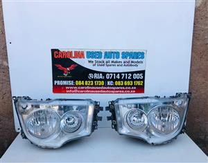 Mercedes Benz Antos/Actros left and right side headlight (2012-2015)