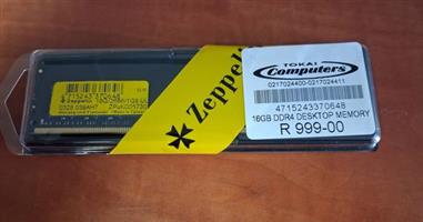 Zeppelin 16GB DDR4 Desktop Memory for Sale