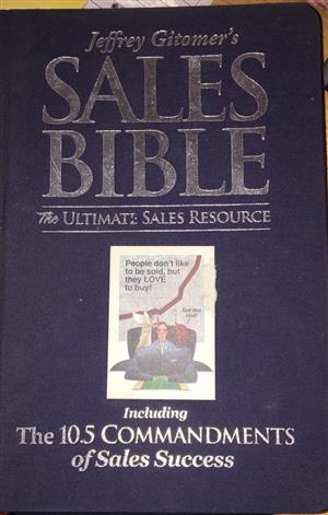 Sales Bible  by Jeffrey Gitomer - hard Cover
