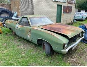 Stripping for parts 1973 Ford Ranchero (Green)
