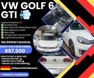 2011 VW GOLF 6 GTI | Manual | 