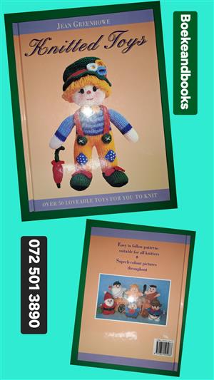 Knitted Toys - Jean Greenhowe - Over 50 Loveable Toys For You To Knit.