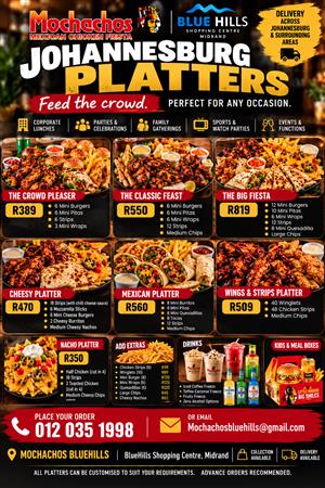 Johannesburg Mochachos BlueHills Platters and Catering