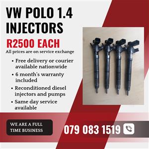 VW POLO 1.4 INJECTORS FOR SALE WITH WARRANTY INCLUDED 