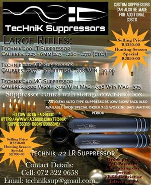 Technik Suppressors