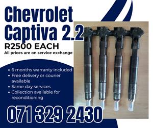 CHEVROLET CAPTIVA 2.2 INJECTORS FOR SALE WITH WARRANTY 