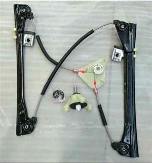 Polo vivo front right driver door manual window mechanism