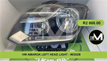 VW AMAROK LEFT HEADLIGHT - 0302B