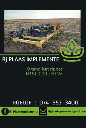 Kat ripper met diepte beheer