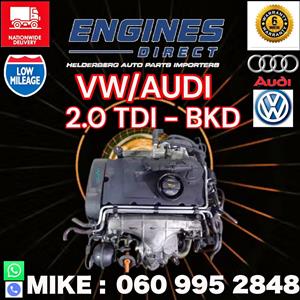 Import 2.0 TDI BKD Engine for sale.