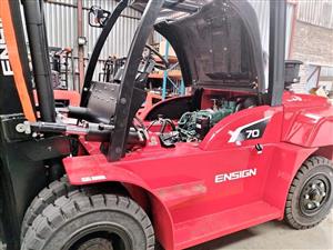 New BTX D70 forklifts